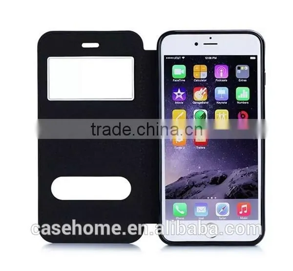 Multi-color Leather Stand Cover Case For iPhone 6/6s Smartphone