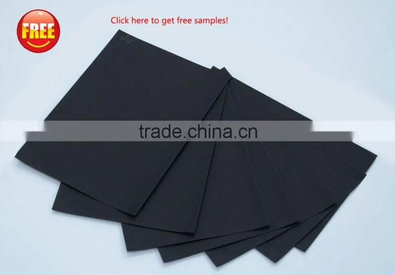 1mm virgin carbon black cardboard paper sheets