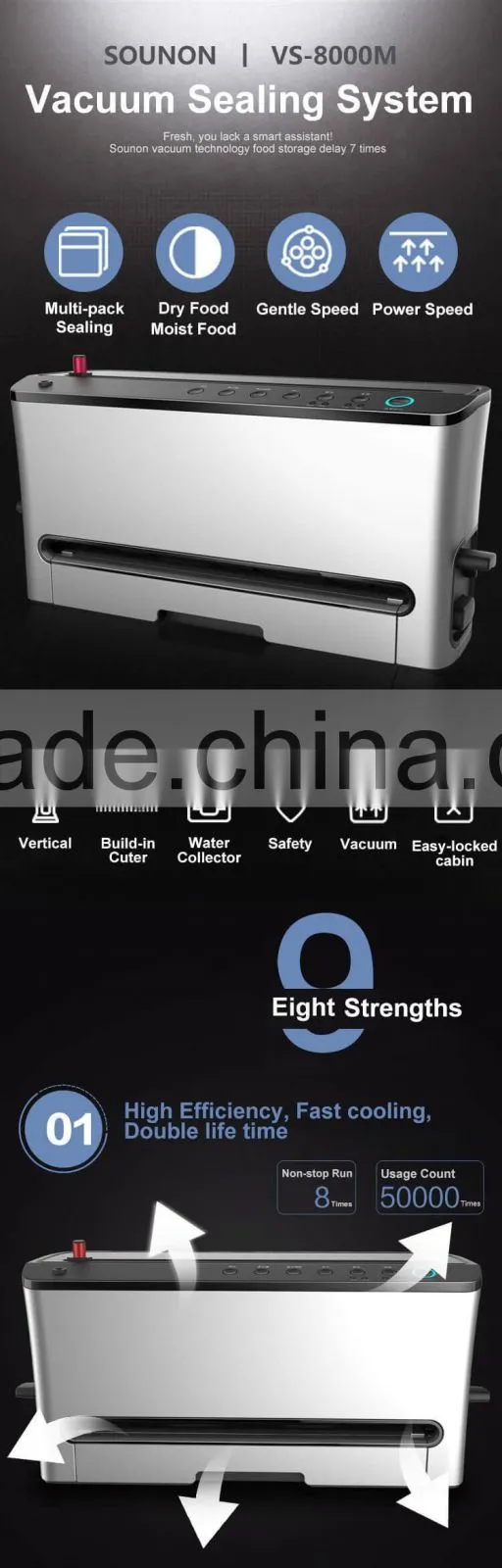 Best Commercial and Household Food Saver Vacuum Packer Sealing Machine