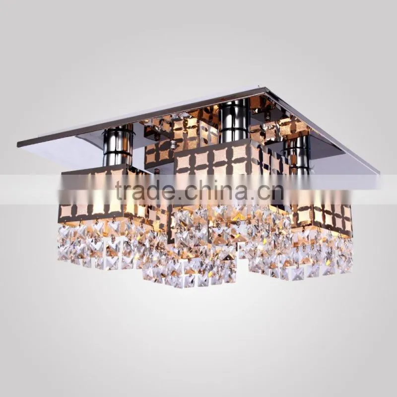 large crystal chandelier