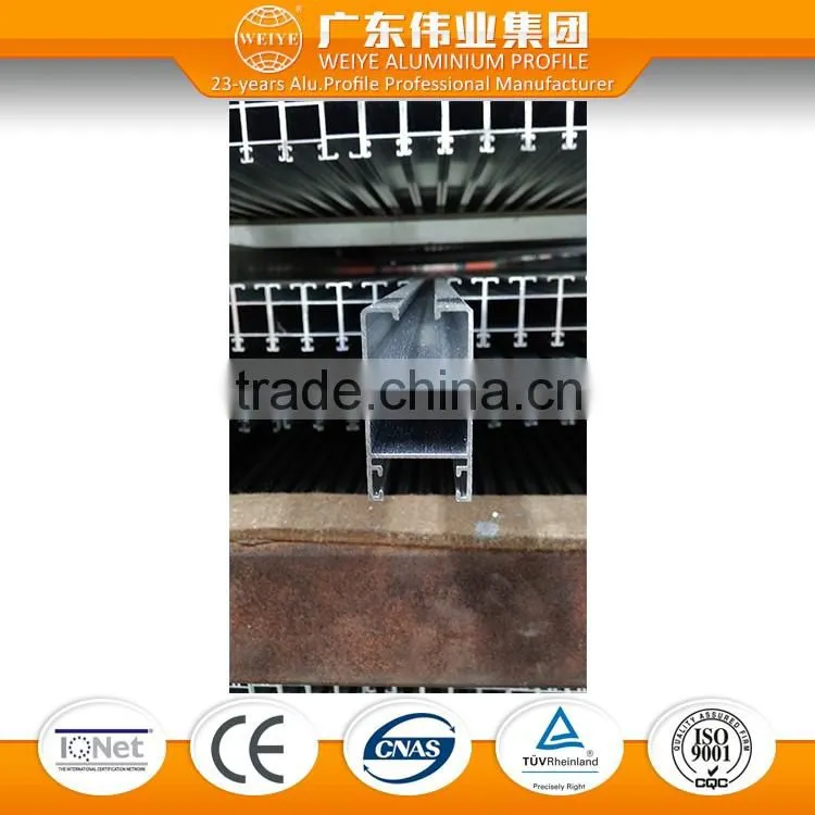China manufacturer aluminium extrusion profile and building material for sliding window with customized color finish