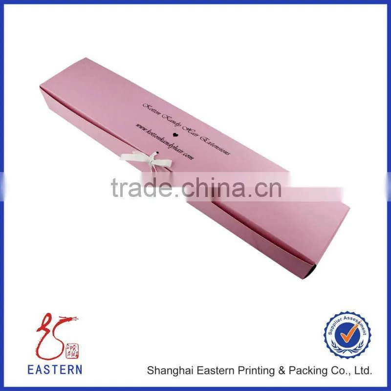 New Paper Hair Extension Box Packaging