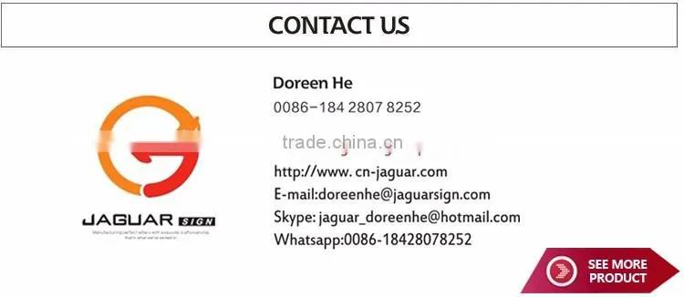 Most popular smart led multicolor signs with alibaba experss