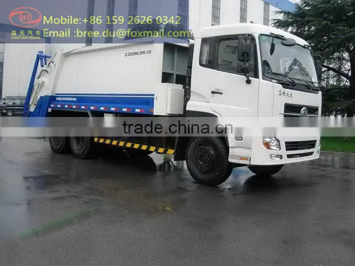 China famous Waste truck with compactor