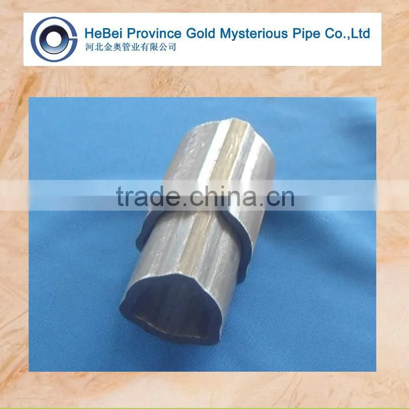 high quality triangular seamless steel pipe and tube