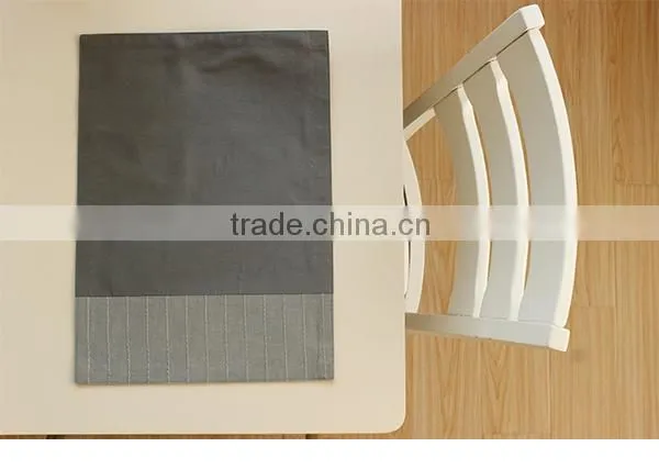 Factory directly selling solid plain printed pp placemat