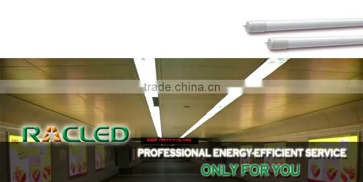 High brightness All glass material T8 LED tube light 20W 1200mm