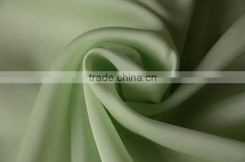 100%polyester spun yarn satin chiffon fabric