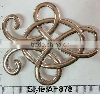 ceramic metal buckle eagle logo clamp buckle interlocking metal buckle