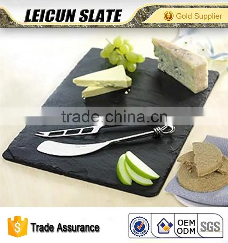 Chinese Slate Food Plates Factory supply
