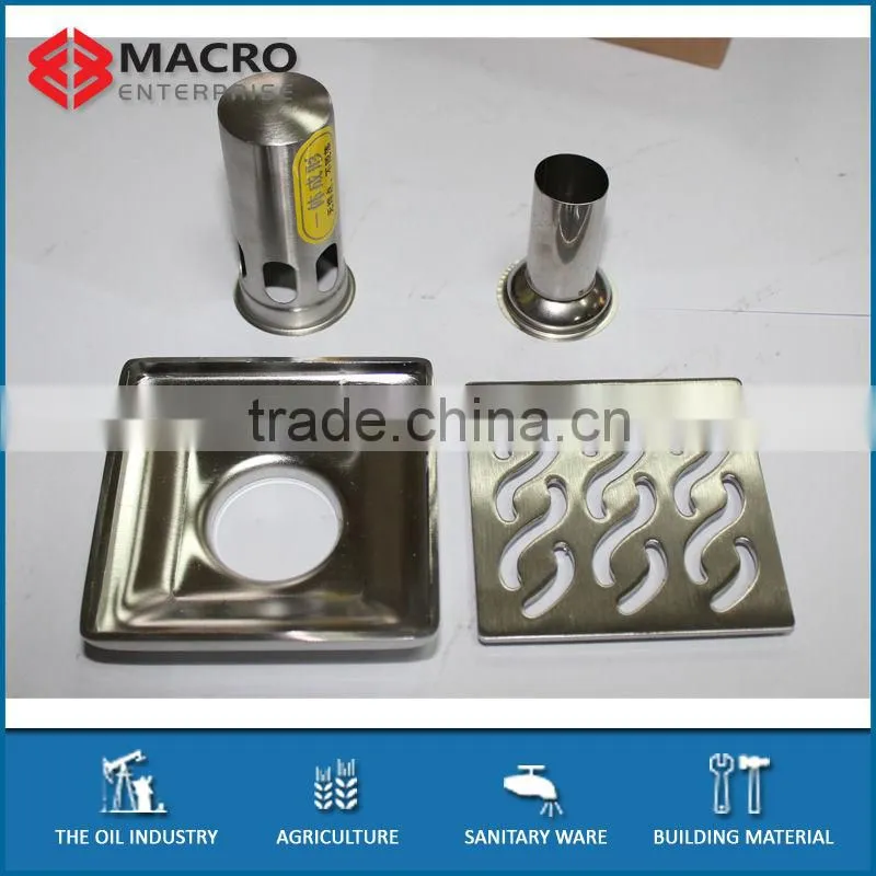 Stainless Steel Floor Drain Shower Drain 80X80mm