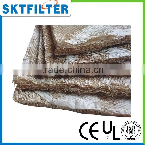 Multilayer andreae style filter paper for dry spray booth Made in China