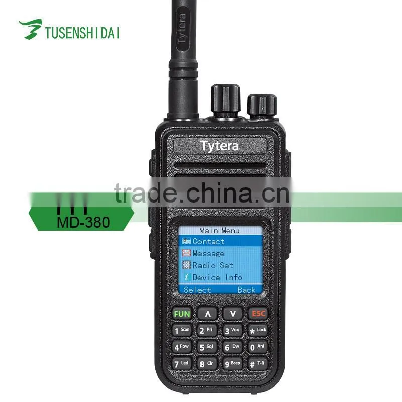 Dual Band VHF&UHF Two Way Radio TYT DM-UVF10 5W Walkie Talkie DPMR Digital Ham Transceiver