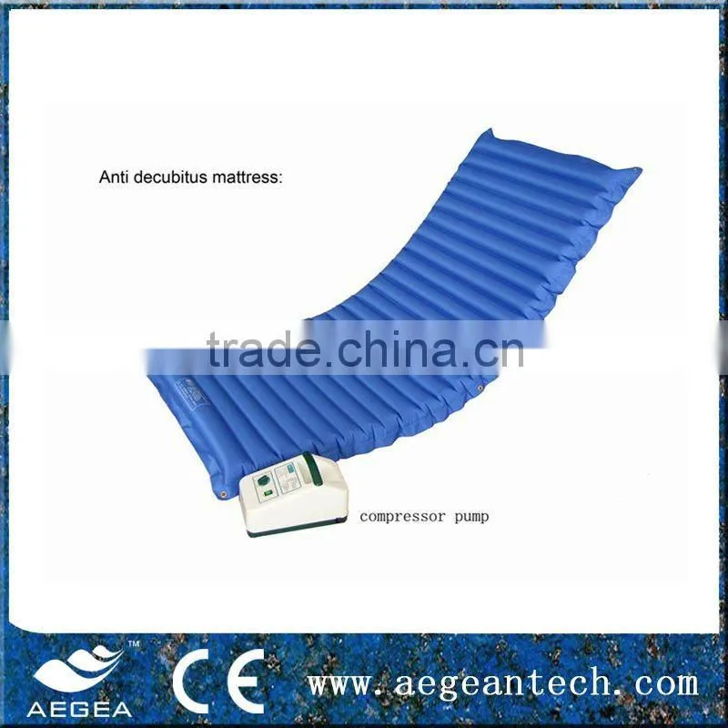 AG-M001 CE ISO approved soft comfortable hospital bed used air mattress