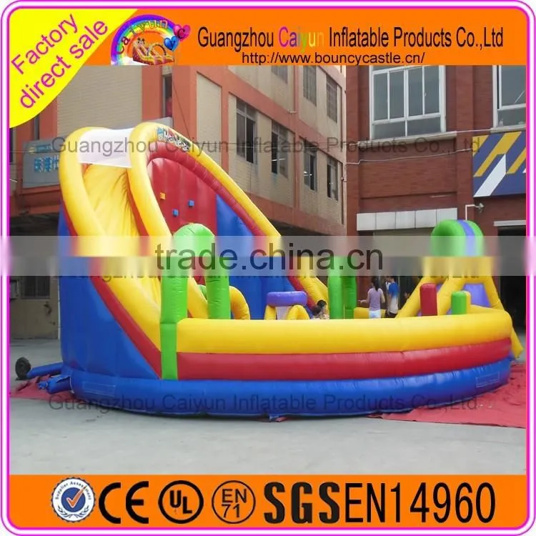 Outdoor Giant commercial used inflatable obstacle course