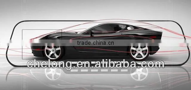 2.7" TFT Front & Back Display HD 720P Automobile Rearview Mirror Data Recorder