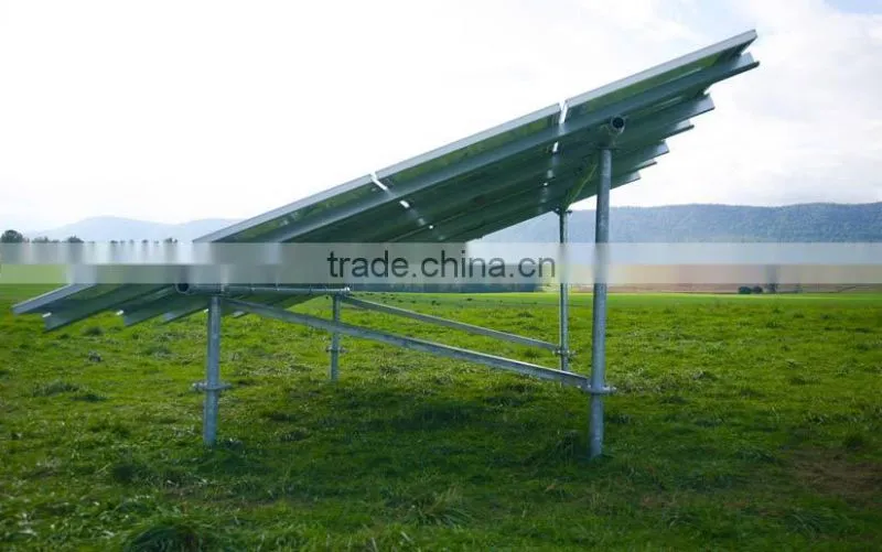 Steel-Strong Solar Ground Mounting System,C Channel Steel Ground Mounting System