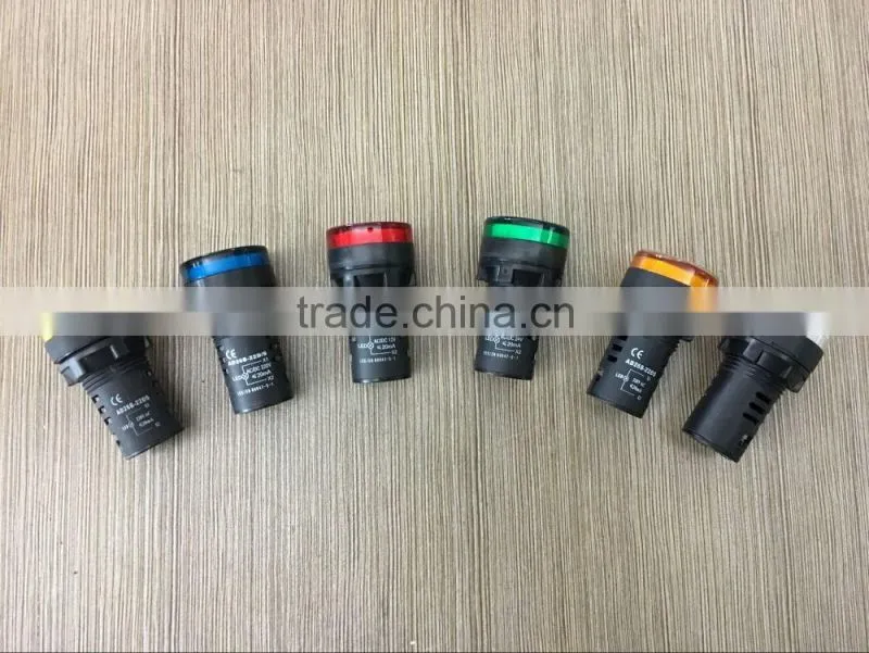 signal indicator lamp AD16-22D/S AC 220V,AD26-22D/S AC/DC 220V
