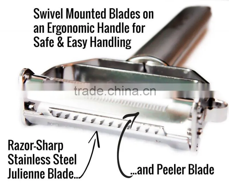 stainless steel vegetable peeler vegetable slicer julienne peeler