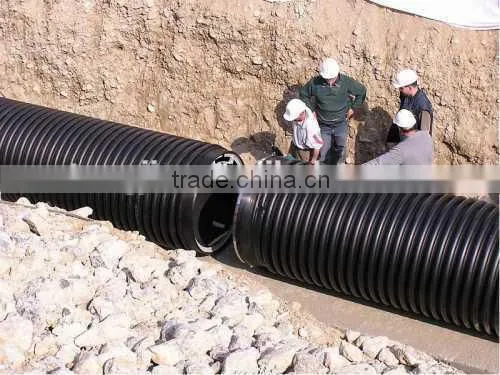 PE Winding Structure Wall Pipe Production Line