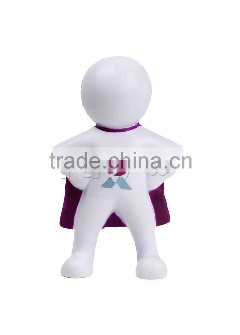 Partypro Newest High Quality China Factory Custom PU Foam Doll Man Stress Toy