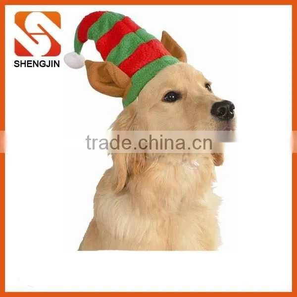 Factory hot Christmas elf pet hat accessory