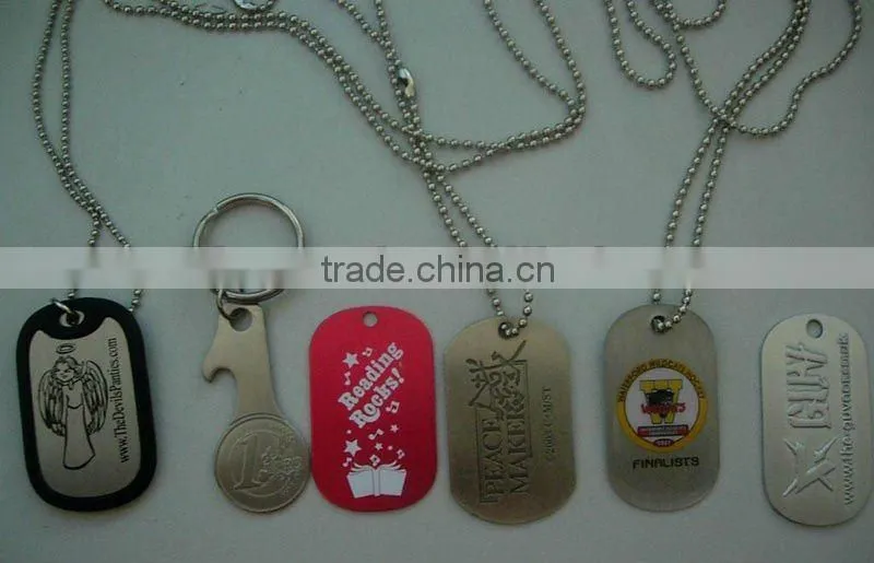 Chinese High Quality Promotional Personalized Metal Dog Tag