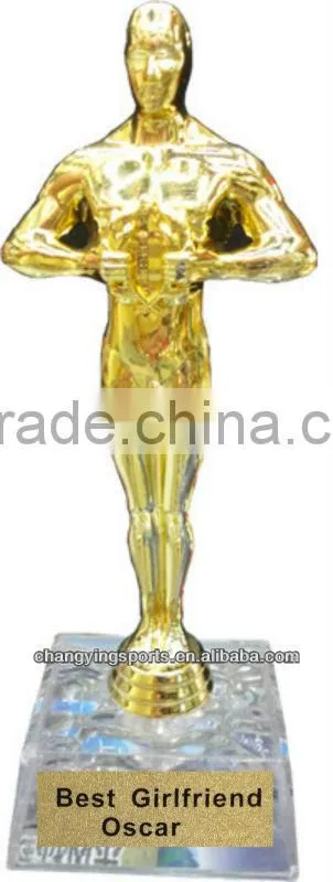 gift oscar,oscar trophy, plastic trophy