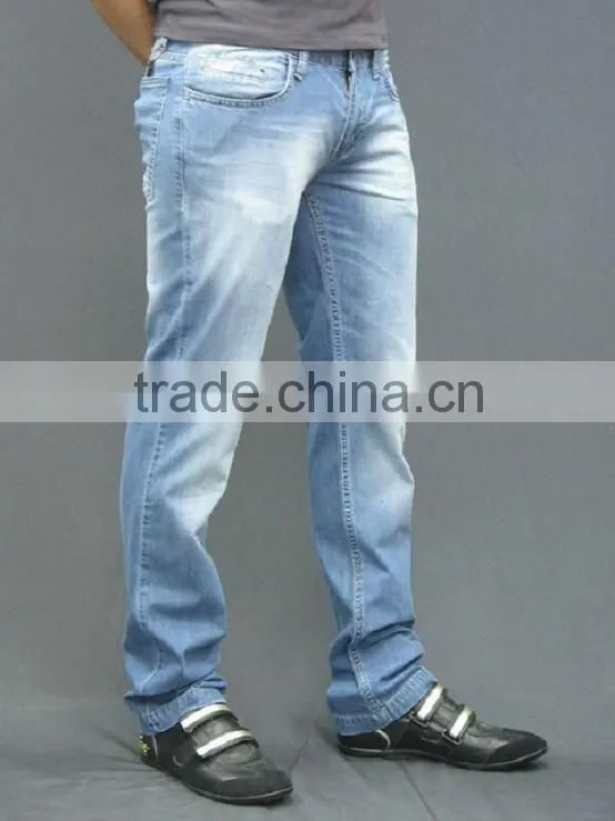 Factory price wholesale winter fashionable New style 100%cotton mens jeans