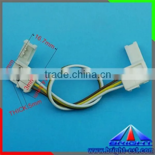 3m dc jack 5.5 x 2.1 mm waterproof cable with tin dipped