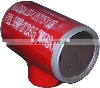 carbon steel equal tee