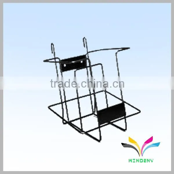 black powder coated wall mount metal magazine rack wall mounted newspaper racks