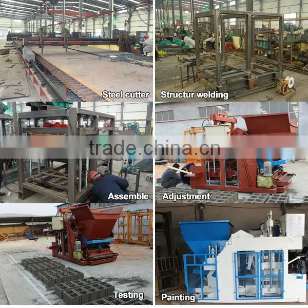 2015 China Block Machinery Newest WT10-15 movable concrete block machine