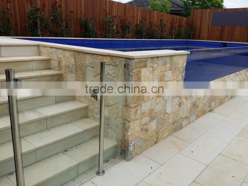 spring loaded glass hinge