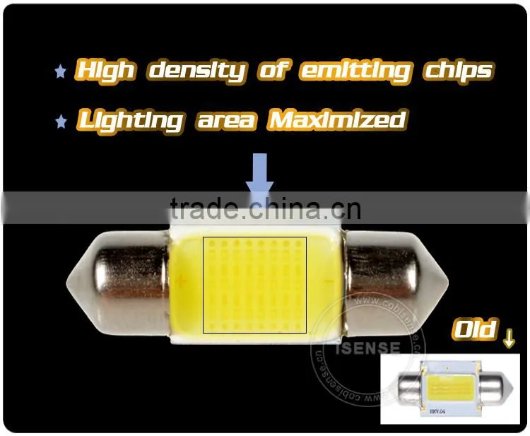 Car accessories 2015 led 110 lumen light led car festoon best selling in taiwan