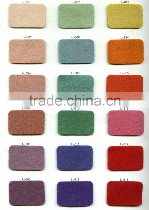 Brightly Painted Wool Felt Hat Bowler Hat