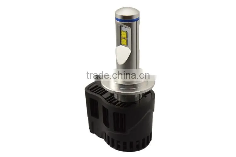 High quality product 55w 5200lm led headlight with 3000k 4000k 5000k 6000k conversion kit h7