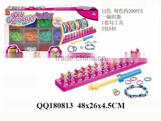 DIY bands set fashion loom band set rubber loom bands