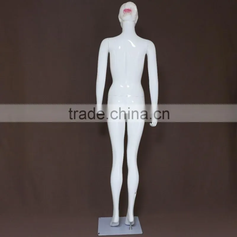 Fiber fashion display standing full body female mannequin