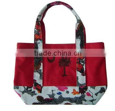 2016 best selling waterproof custom canvas tote bag