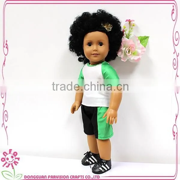 New design promotion 18 inch popular football player dolls toys