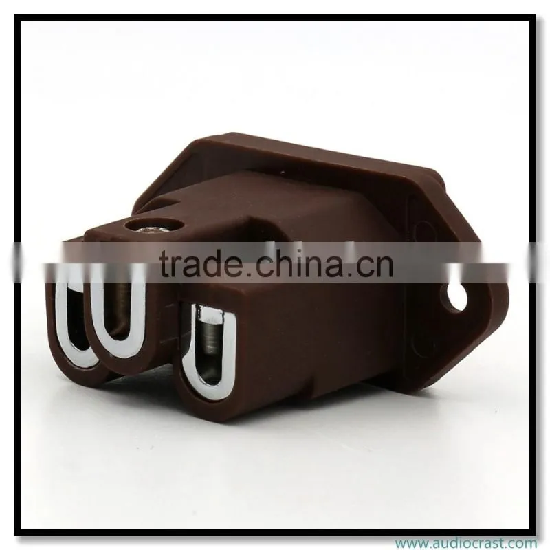 OEM Pure Copper Power socket Rhodium plated Power PLUG