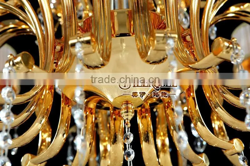 2013 Hot Design Elegant Crystal Chandelier Pendant Light MD66109 L16+8