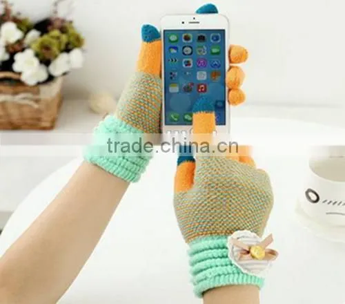 Warm Hand Protection Finger Touch Screen Gloves For Christams Gift