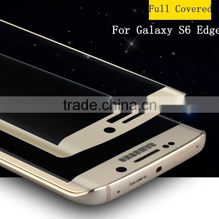 High Quality Tempered Glass Screen Film Guard for Samsung Galaxy S6 Edge