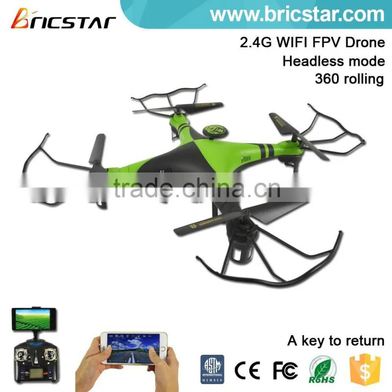 Waterproof 2.4G wholesale quadcopter rc drone with lights and lcd screen controller