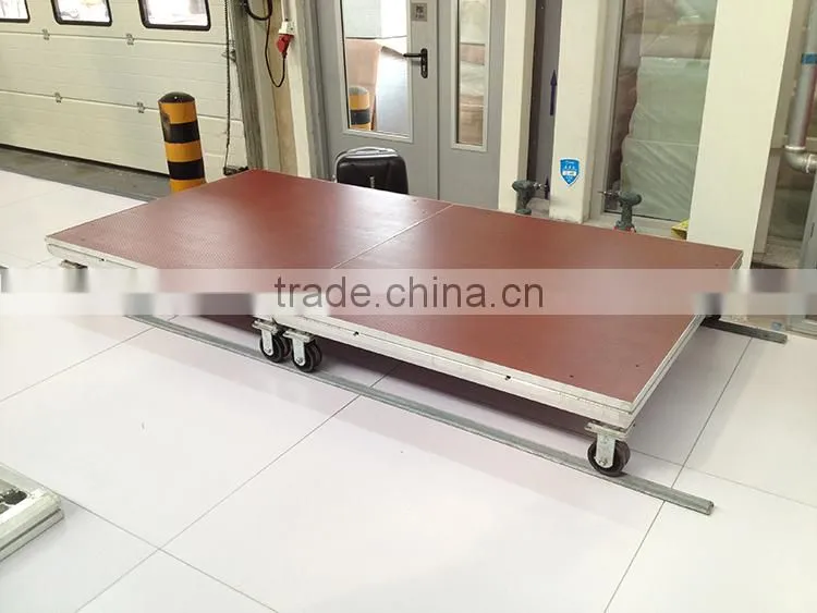 Simple type aluminum removable dancing stage