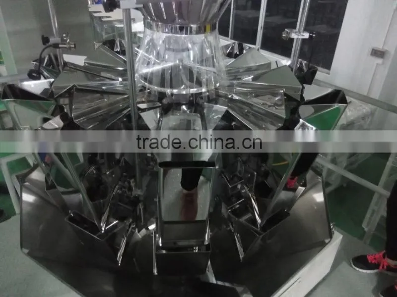 mixed fruit chips snack packing machine