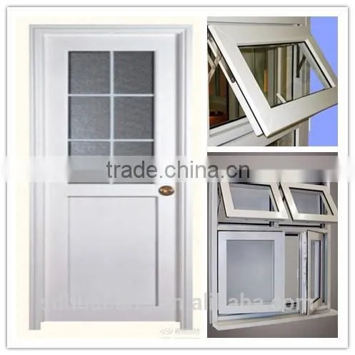 Cheap door and window plastic profile/profile glazing beads
