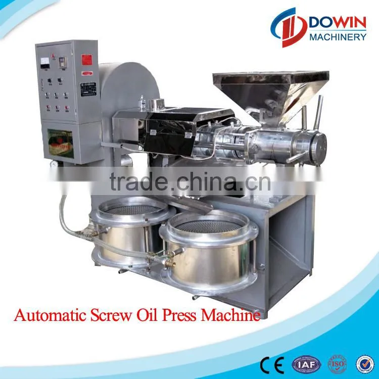 high efficiency fully automatic screw oil press extruder